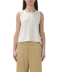 ALESSIA SANTI - Tops ,Wit ,Stijlvolle T-Shirts En Polos - Lyst