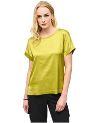 Joseph Ribkoff - Tops ,Groen ,Stijlvolle Top Met Uniek Design - Lyst