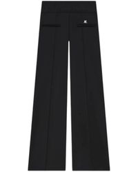 Courreges - Wide Trousers - Lyst