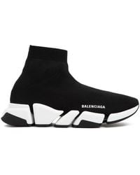 Balenciaga - Zapatillas Speed De Punto Reciclado - Lyst