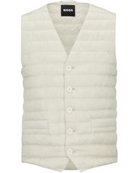 BOSS - Vests - Lyst