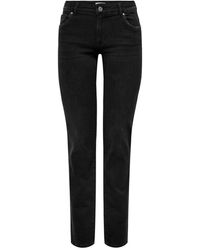ONLY - Alicia Regular Rechte Jeans - Lyst