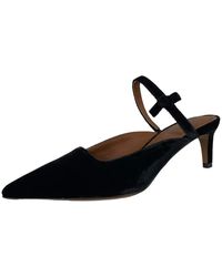 L'Autre Chose - Samt Sabot Schuhe, Made - Lyst