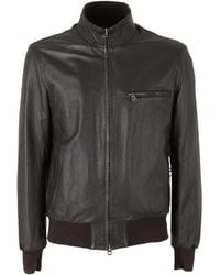 Stewart - Jassen ,Bruin ,Leer Elegante Lam Stijl Voor Jou - Lyst