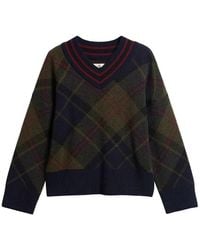 Barbour - V-Neck Knitwear - Lyst