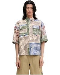 Rhude - Bandana Boxy Werkshirt - Lyst