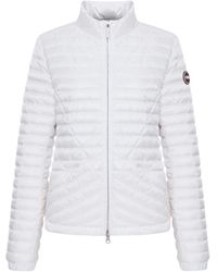 Colmar - Jassen ,Wit ,Leer Lichtgewicht Donzen Jas - Lyst