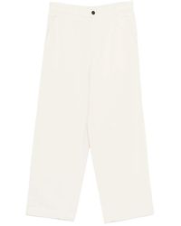 Barena - Broeken ,Wit ,Katoen Pantalone Franchina Furian - Lyst