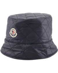 Moncler - Diamond-Quilted Padded Bucket Hat - Lyst