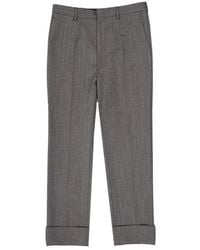 Prada - Straight Trousers - Lyst
