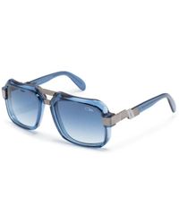 Cazal - Blaue sonnenbrille für den täglichen gebrauch - Lyst