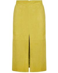 Iceberg - Leather Skirts - Lyst