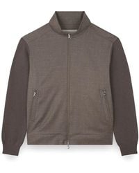 Paul & Shark - Hybride Zip-Up Cardigan Riviera Collectie - Lyst