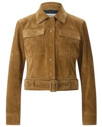 Saint Laurent - Leren Jassen - Lyst