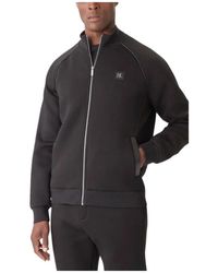 KARL LAGERFELD - Hoodies & Sweatvesten ,Zwart ,Sweat Zip Jacket - Lyst