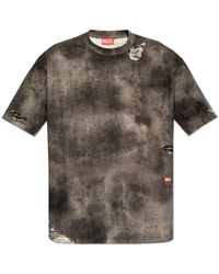 DIESEL - T-wash-n2 t-shirt - Lyst