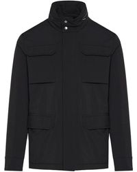 Paul & Shark - Platinum Sea Field Jacket, Rits Sluiting - Lyst