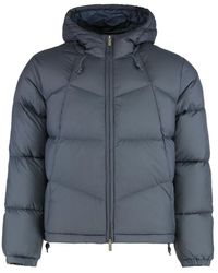 K-Way - Jassen ,Grijs ,Polyester Quill Thermo Light Ripstop - Lyst