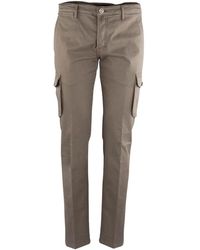 Kiton - Slim-Fit Trousers - Lyst