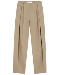 IRO - Sonja Wide-Leg Broeken - Lyst