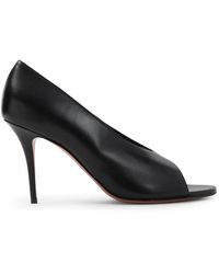 AMINA MUADDI - Schwarze Slingback Pumps - Lyst