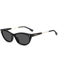 DSquared² - Cat-Eye Zonnebril - Lyst