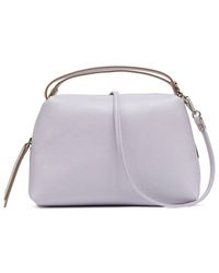 Gianni Chiarini - Kompakte Ledertasche Mit Doppelgriffen - Lyst
