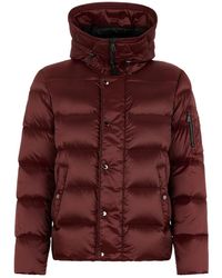 Moorer - Jassen ,Rood ,Padded Jacket - Lyst
