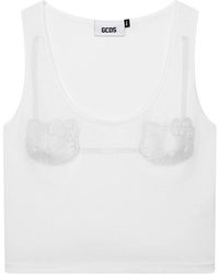 Gcds - Sleeveless Tops - Lyst