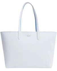 Lacoste - Anna Zip Tote - Lyst