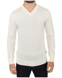 Ermanno Scervino - V-Neck Knitwear - Lyst