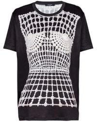 Balmain - Trompe L'Oeil T-Shirt - Lyst