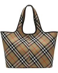 Burberry - Tote Bags - Lyst