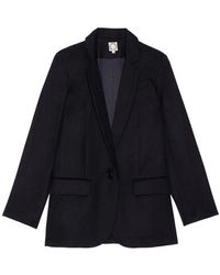 Ines De La Fressange Paris - Dunkelblaue bruna jacke - Lyst
