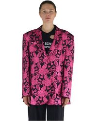 ART SCHOOL Oversized Tailored Jacket - Roze