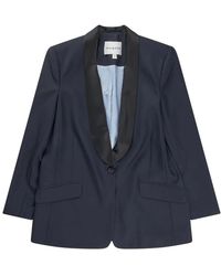 Munthe - Eleganter blazer mit tiefem v-ausschnitt - Lyst