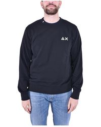 Sun 68 - Moderne Pasvorm Sweatshirts Met Iconische Details - Lyst