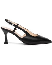 Nero Giardini - Schwarze Sandalen Mit T80 Detail - Lyst