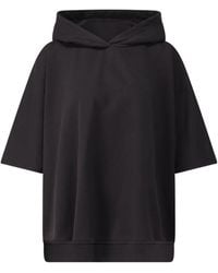 Dondup - Batwing hoodie mit seitenschlitzen - Lyst