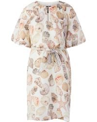 Marc Cain - Kleedjes ,Wit ,Ac 21.48 W51 Korte Jurk - Lyst