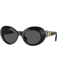 Versace - Schwarze/graue junior sonnenbrille - Lyst