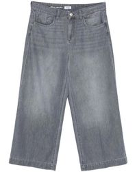 Liu Jo - Cropped Jeans - Lyst