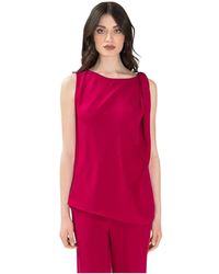 P.A.R.O.S.H. - Sleeveless Tops - Lyst