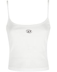 DIESEL - Sleeveless Tops - Lyst