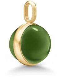 Julie Sandlau - Groen Prime Hanger Cabochon Kristal - Lyst