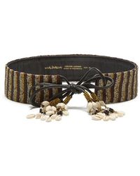 Maliparmi - Cintura Shell & Stripes Belt - Lyst