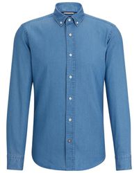 HUGO - Casual Shirts - Lyst