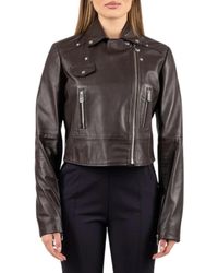 Pinko - Leather Jackets - Lyst