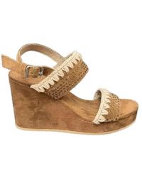 Mou - Shoes > heels > wedges - Lyst