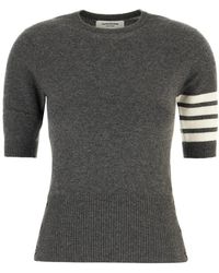 Thom Browne - Stijlvolle Gebreide Collectie - Lyst